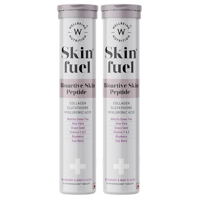 Wellbeing Nutrition Skin Fuel Glutathione Tablets for Glowing Skin 15 + 15 tab