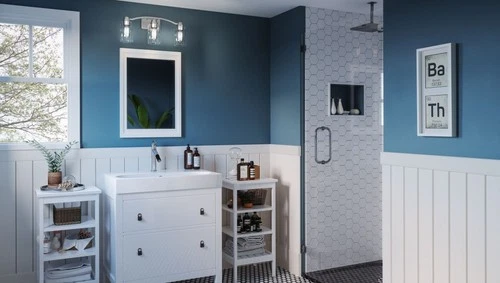 Quoizel Lighting - Acacia - 3 Light Bath Vanity In Transitional Style-9 Inches - Picture 2 of 4