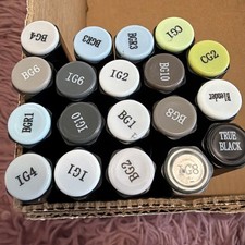 Lot Of 19 - Spectrum Noir Markers Greys Neutrals