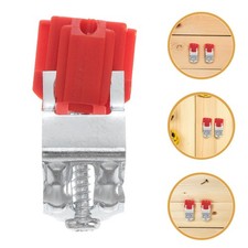 12pcs Kitchen Sink Fixing Clips Mounting Kit Adjustable Metal Brackets Support