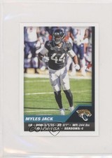 2021 Panini NFL Sticker & Card Collection Stickers European Myles Jack #211 uw8