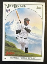 2023 Topps x Bob Ross The Joy of Baseball #79 Oscar Colas