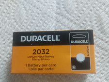 Duracell CR2032 Lithium Coin Cell Battery 3V Child Secure Coating, Qty-6 per Pkg