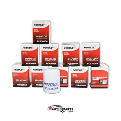 SET OF 10 Engine Oil Filter Pentius00 -  PLB3600A REPLACES - POF195 - PO3600 - 