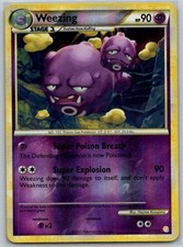 Weezing 34/123 Rare HeartGold & SoulSilver Pokemon Damaged on eBay