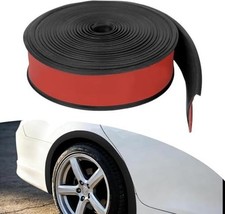 4.5CM x 20FT Universal Car Wheel Arch Trim - Rubber Fender Flare Protector