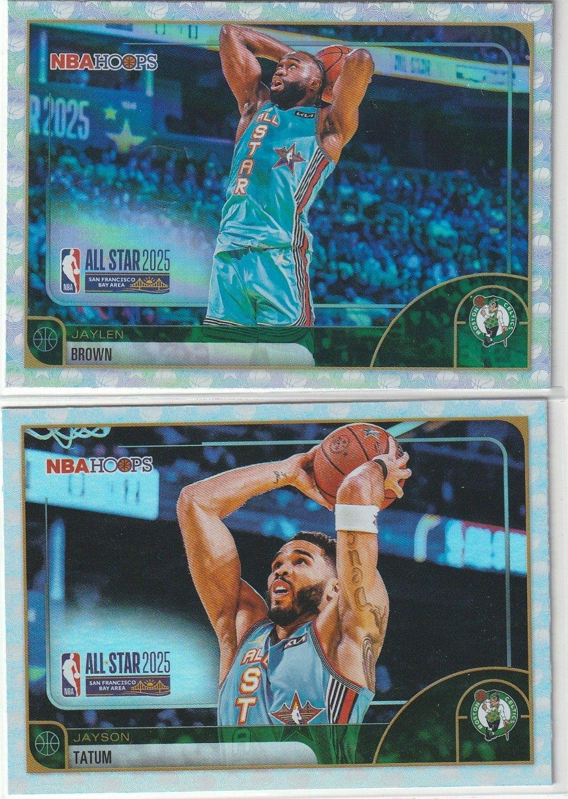 JAYSON TATUM/ JAYLEN BROWN 2025-26 Topps NBA Hoops All Star Game #271 & #277