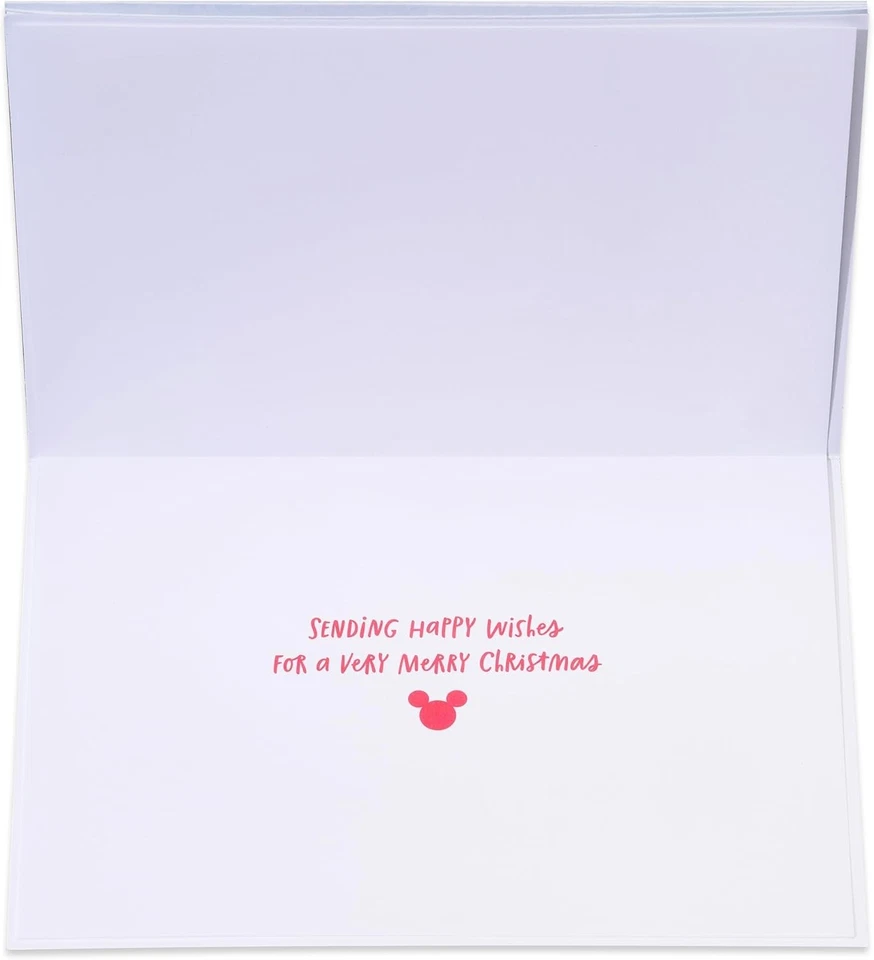 Папирус Disney рождественская открытка, Микки и Минни-Маус (очень счастливого Рождества) - Изображение 3 из 4