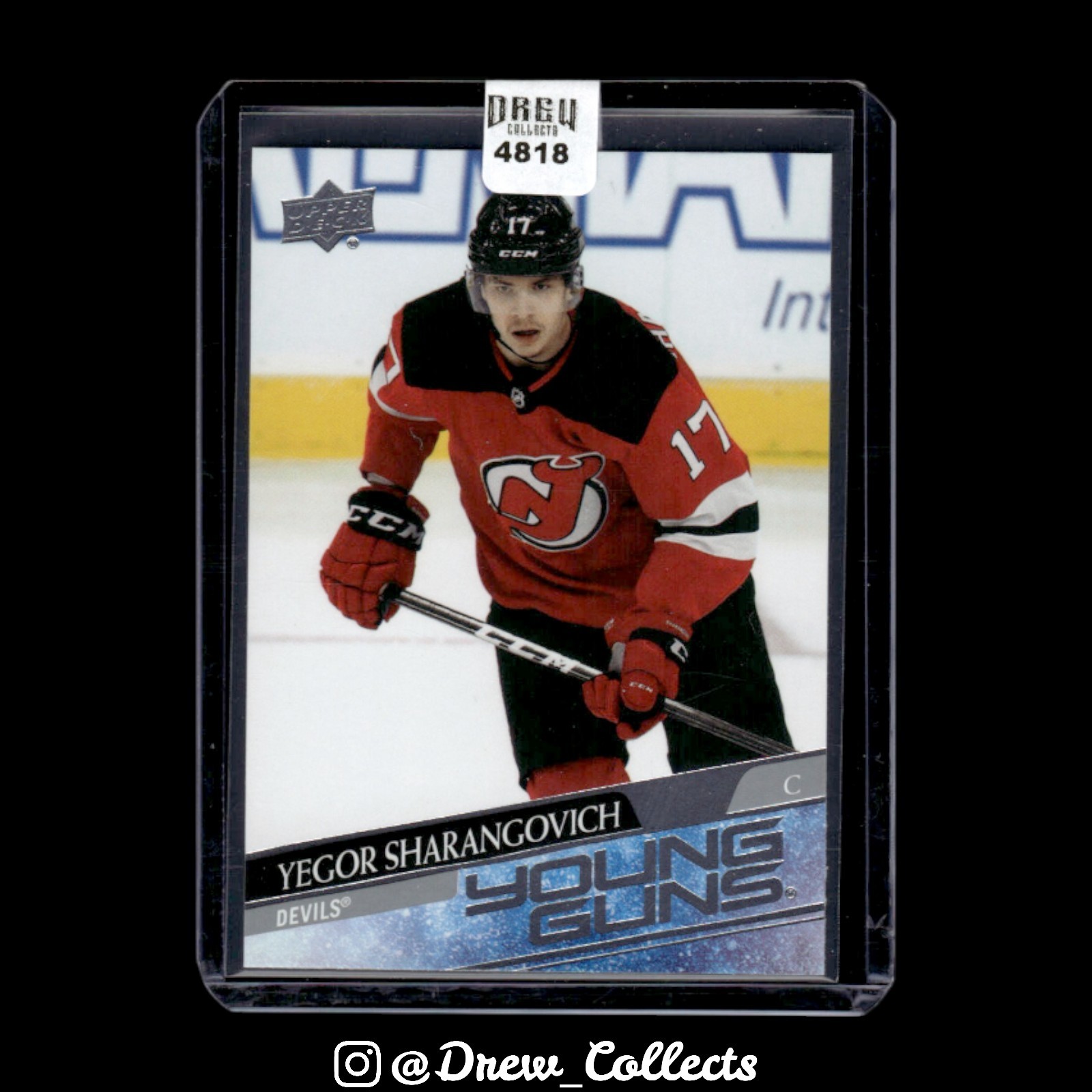 2020-21 Upper Deck #489 Yegor Sharangovich New Jersey Devils Young Guns