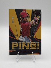 Panini 2025 Prospect Steele Hall Ping! #8 Red Rookie Cincinnati Reds /199