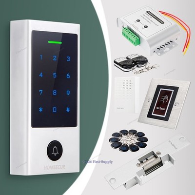 HOMSECUR Weatherproof IP66 APP WIFI Password RFID Access Control Anti-Tamper