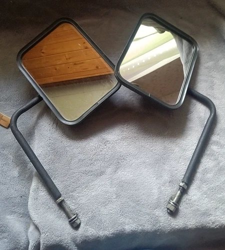 Square Head Safari Mirrors For Jeep Vehicles