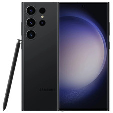 Black Samsung Galaxy S23 Ultra 5G SM-S918U 25...