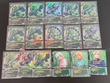 Gundam 0083 Card Builder Zeon Lot 15 Aina Bernie Weapons Arcade Game eb301