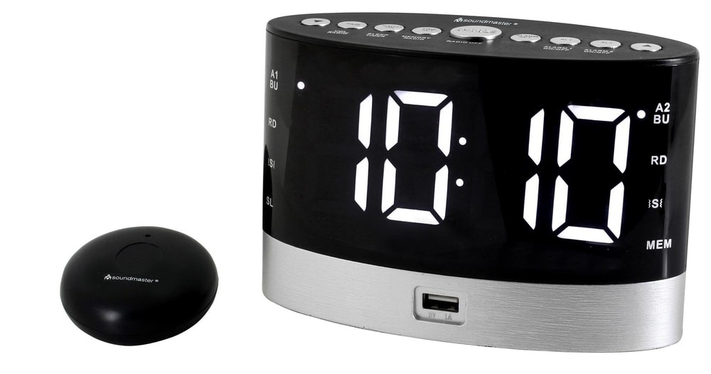 ЗВУКОРЕЖИССЕР UR580 schwarz Radiowecker #1907269