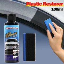 Car 100ml 3.4OZ Plastic Restorer Trim Restoration kit Revitalizing Coating Agent