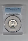 1942-D WASHINGTON 25C PCGS MS65 VERY SHARP COIN GREAT FEATURES LUSTROUS WWII