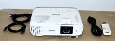 Epson PowerLite 107 Projector 3LCD 3500 lumens. 2675 Hours Left to use