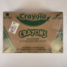 Crayola Crayons Classpack 800 Count - 16 Colors - Brand New Sealed