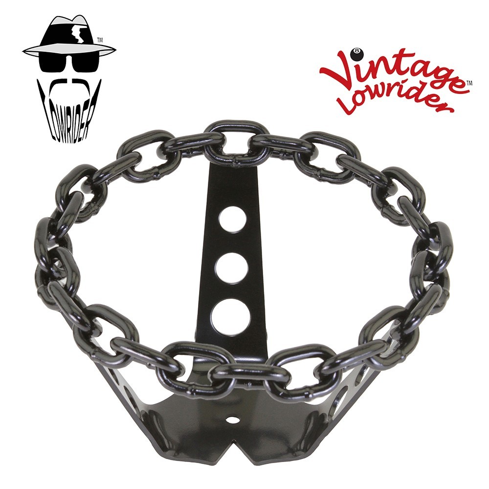 VINTAGE LOWRIDER ORIGINAL! CHAIN STEERING WHEEL BLACK | eBay