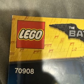 Lego Batman the Movie Instruction Manuals ONLY- 70916 Batwing 70908 Scuttler