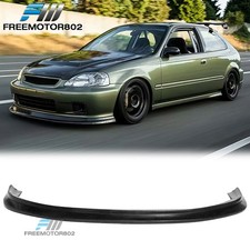 Fits 99-00 Honda Civic Dp Style Front Bumper Lip Spoiler Splitter Kit Pu Fits 99-00 Honda Civic Dp Style Front Bumper Lip Spoiler Splitter Kit Pu
