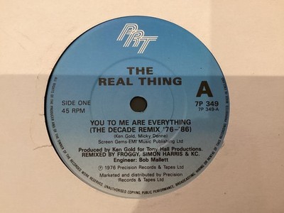 THE REAL THING . YOU TO ME ARE EVERYTHING ( THE DECADE REMIX  76-86 ) . 1986