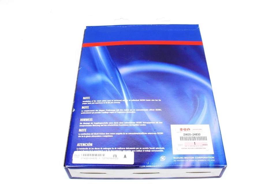 Suzuki Genuine OEM Factory Clutch Kit 2008-2020 Hayabusa GSXR1300 - 21400-24830 Foto 2 de 4