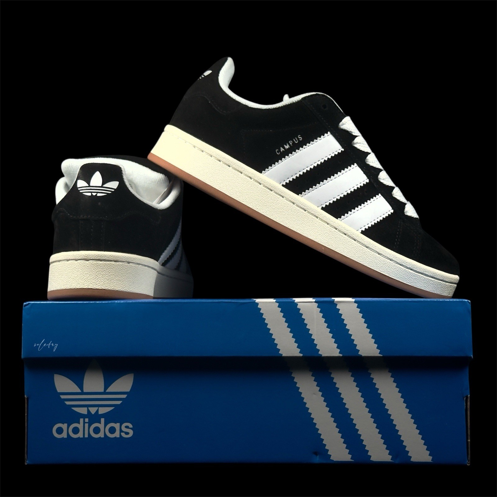 (size 4-11) adidas Campus 00s Black