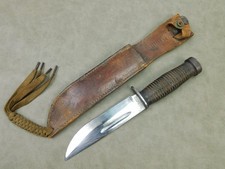 WWII Case XX 337-6Q Quartermaster Fighting Knife Boyt 1943 MK2 Sheath
