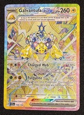 Galvantula ex 168/142 Pokemon Sv07 Stellar Crown SIR Full Art Holo Eng NM on eBay