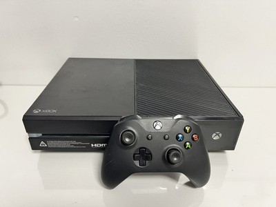 Microsoft Xbox One Konsole schwarz mit Controller-funktioniert einwandfrei 