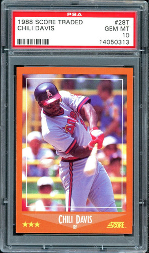1988 Chili Davis [Glossy] #28T