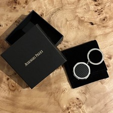 Genuine Unused AUDEMARS PIGUET Royal Oak Keychain Keyring Swiss Made Blue Navy