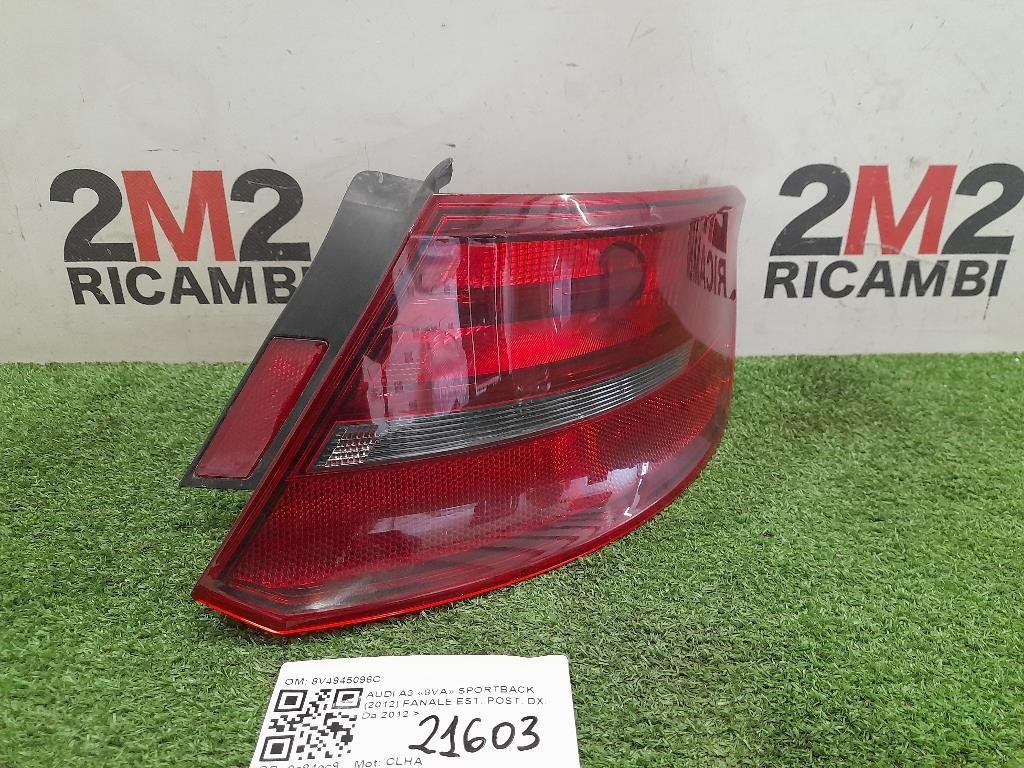 STOP FANALE POSTERIORE DESTRO PER AUDI A3 Sportback Serie (8VA) 8V4945096C CLHA