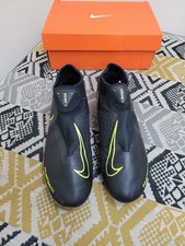Nike Phantom VSN Ghost Lace Firm Ground Sock Football Boots Size 8.5 BUT FIT 7.5