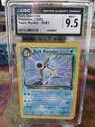 Dark Blastoise 20/82 Team Rocket Non Holo Unlimited 2000 CGC 9.5 Mint +