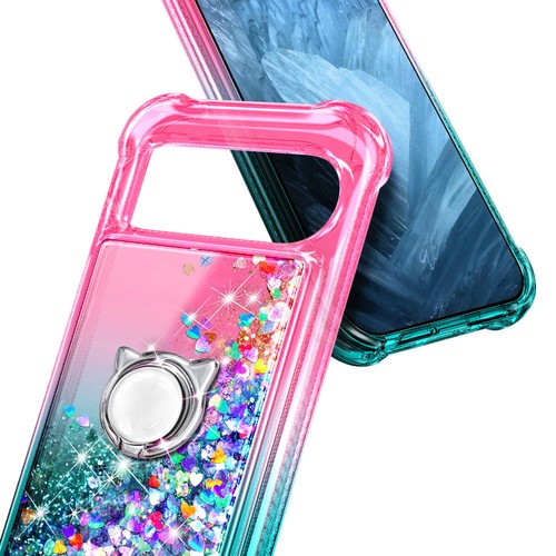 For Google Pixel 9 / 9 PRO / 9 PRO XL Phone Case Glitter Cover + Tempered Glass - Picture 6 of 20