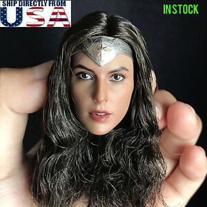 1/6 Gal Gadot Wonder Woman Head Sculpt Training Body Super Duck Hot Toys Phicen