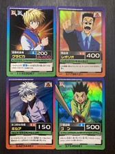 Hunter Hunter Carddass Gon/Killua/Kurapika/Leorio Holo Bandai