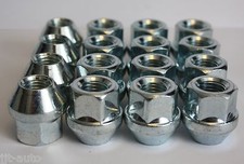 16 X M12 X 1.5 OPEN END ALLOY WHEEL NUTS FIT MITSUBISHI ASPIRE CARISMA CHARIOT