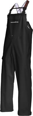 Grundens Men s Neptune 509 Black Commercial Fishing Bib Pants Brand New