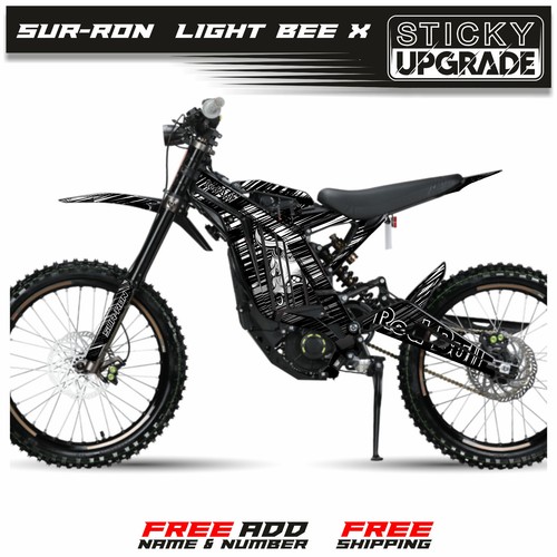 Sur-ron Light Bee Graphics Kit 21 Mil, Surron Wrap, Segway X260 Stickers, Decals - Picture 2 of 10