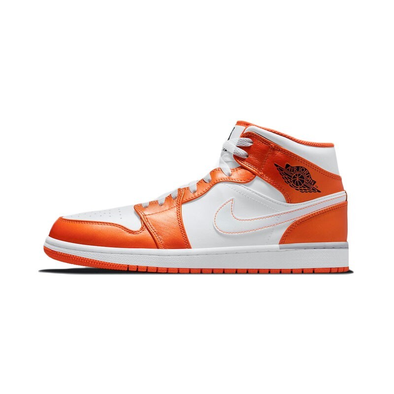 Size 9.5 - Air Jordan 1 SE Mid Electro Orange for sale online | eBay