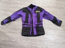 Klim Aggressive Sled Wear Jacket Coat Purple Black Gore-Tex XS Made in USA