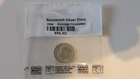 1964 Roosevelt Silver Dime, Average Circulated, Littleton Coin Packaging