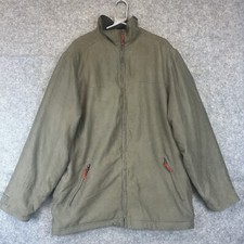 Giacca Winchester vintage uomo taglia XXL kaki caccia tiro foderata in pile