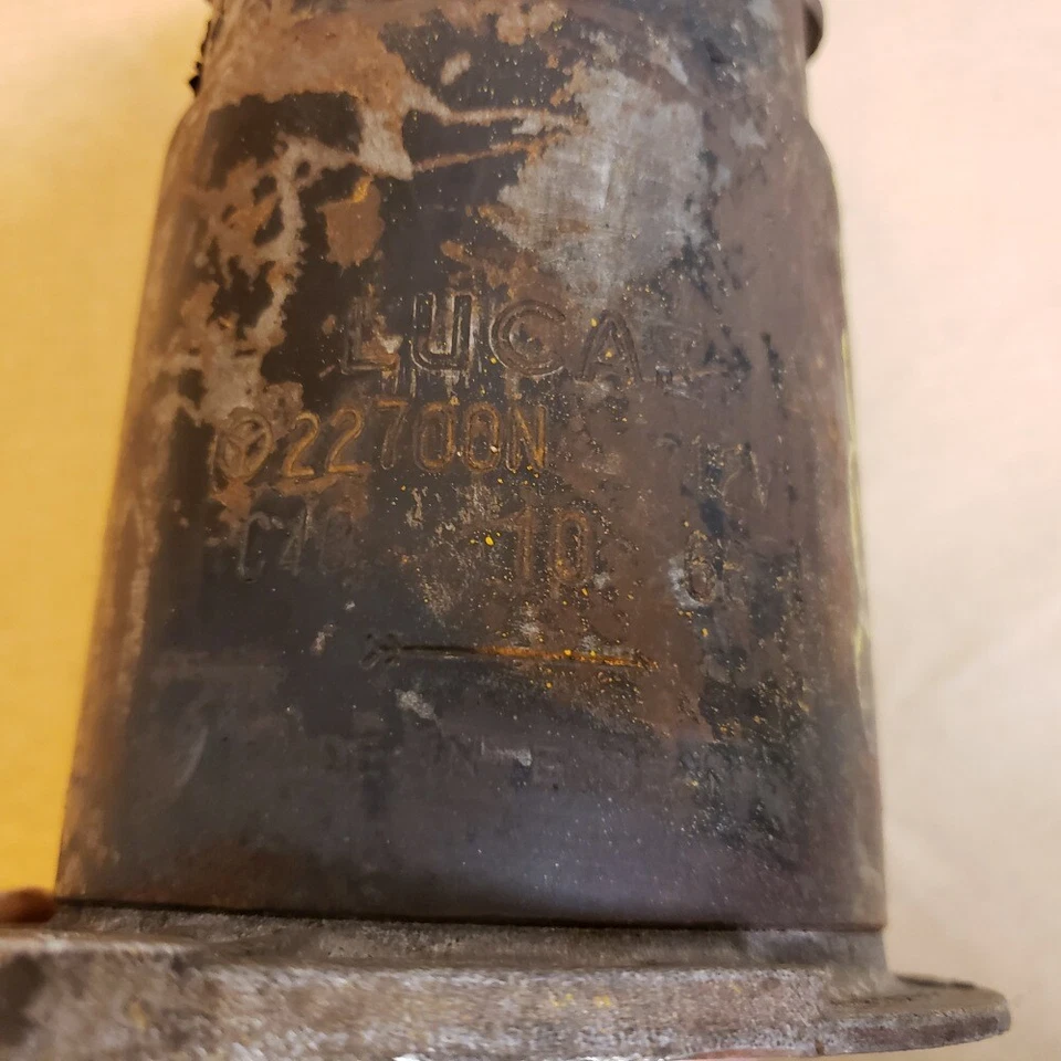 Генератор MG MGB Midget Austin Healey Triumph Lucas 22715K C40 датированный 1975 годом изготовитель оборудования - Изображение 3 из 4