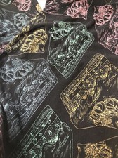 New Lularoe OS one Size Leggings Colorful Pie On Black