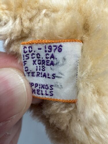 Peluche scimmia gazza R. Dakin 1976 vintage 5,5" peluche - Foto 7 di 7